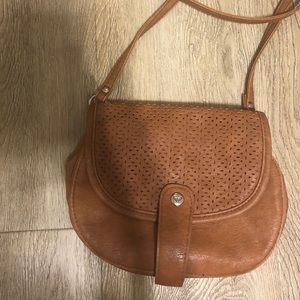 Roxy Faux Leather Crossbody Bag